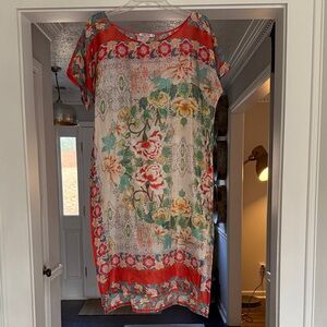 Johnny Was Floral Print Tunic